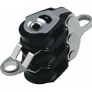 Polea Triple 20 mm con Arraigo