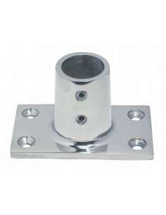 Base Candelero Rectangular Inox